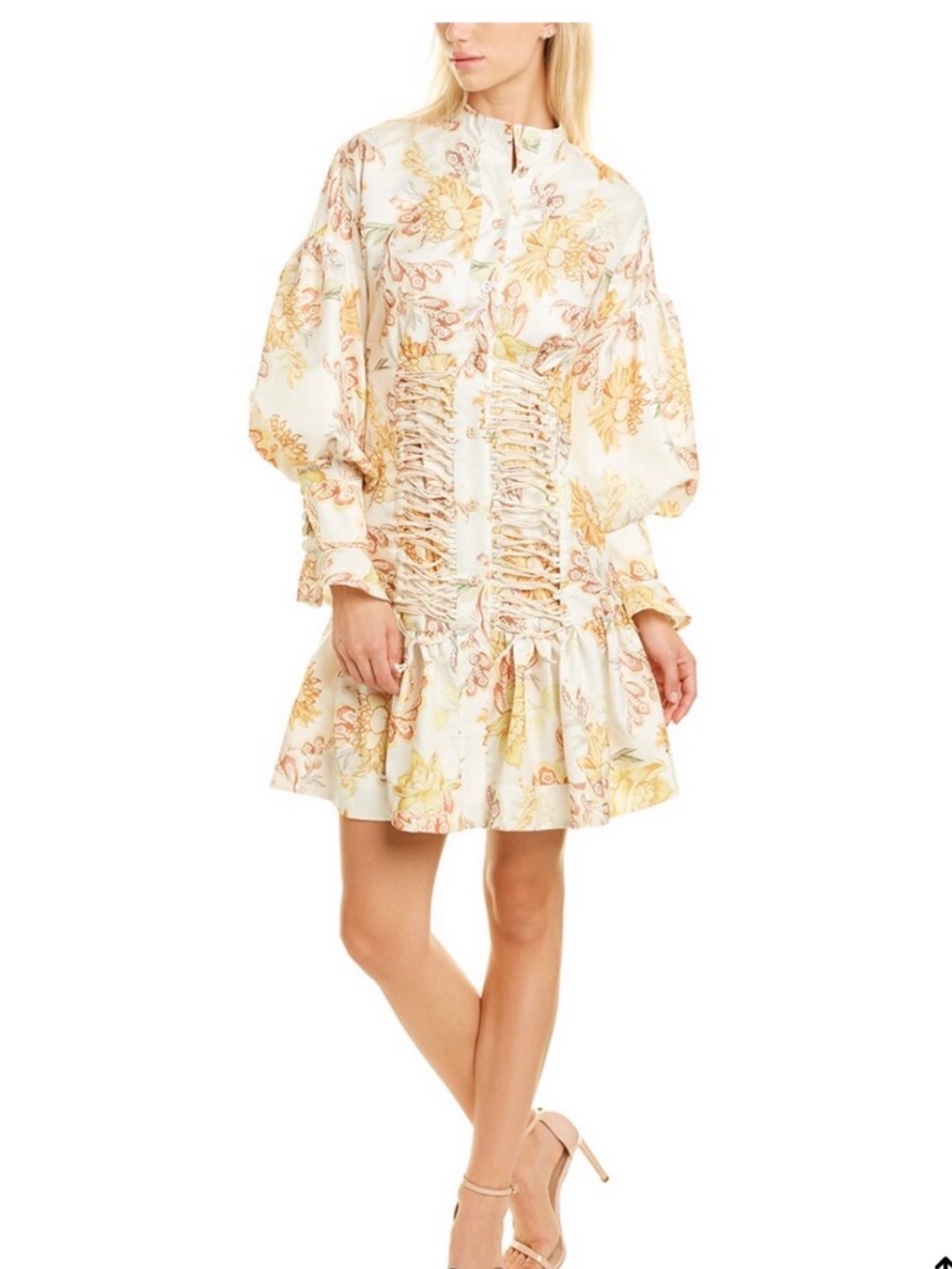 Beulah yellow dress